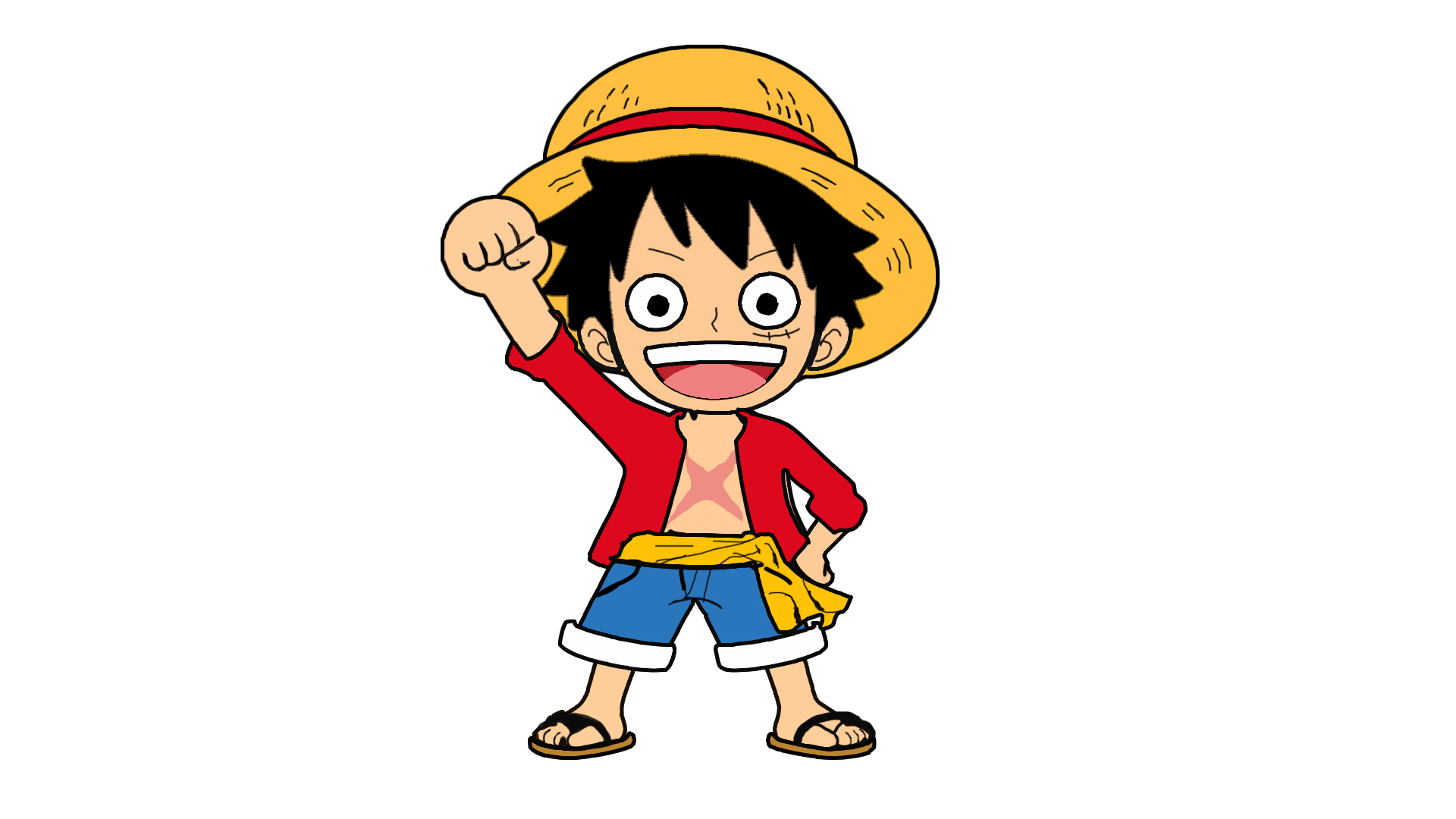 Luffy artwork preview
