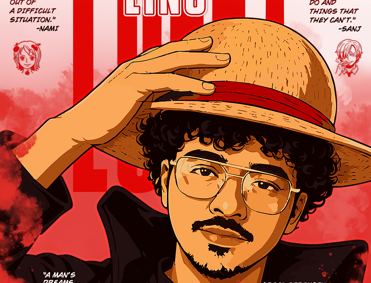 Luffy Pirate King Poster preview